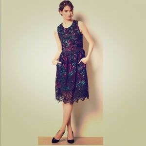 Anthropologie Wolven Terrace Lace Dress Size 2